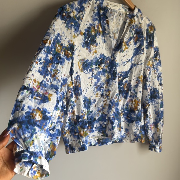 Marc O'Polo  Volume Sleeve Blouse XS - Picture 7 of 11